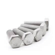 30-60 MICRONS HOT-DIP GALVANIZING (HDG) FINISH HEX CAP BOLT