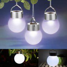 Spherical Solar Hanging Lamp Outdoor LED Spherical Hanging Lamp Waterproof Courtyard Small Night Lamp Garden Hanging Lamp thumbnail-2