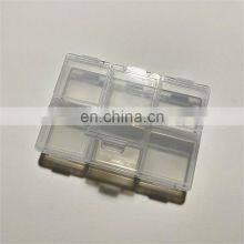 Customize Plastic 6 Compartments Small Pill Box thumbnail-3