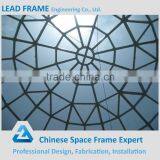 Light Weight Steel Dome Space Frame for Glass Roof Building