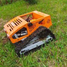 Remote Controlled Lawn Mower, China Remote Control Track Mower Price, Robot Slope Mower for Sale thumbnail-5