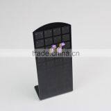 Black Acrylic Pierced Earring Holder, Earring Display Cards thumbnail-1