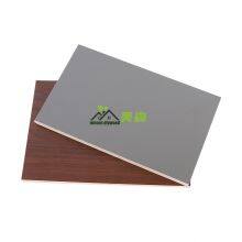 Gloss White Laminated Plywood Panel Pet Plywood in Gloss White Black Grey for Wardrobe thumbnail-2