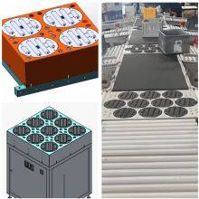 Large Diameter Swivel Wheel Sorter, DWS System, DWS Sorting Line, Warehouse Sorting Line, Automatic Package Sorting Line thumbnail-5