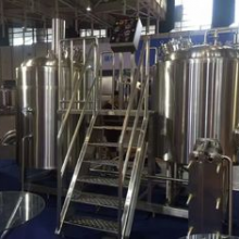 304 Stainless Steel Large Scale Brewing Equipment With PLC Control System thumbnail-2