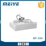 BP-104 Modern Bathroom Design, Quality Square Art Basin, Bathroom Countertop Ceramic Washbasin Bowl thumbnail-1