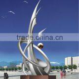 Modern High Quality Stainless Steel 304# Sculpture for Garden Decoration thumbnail-1
