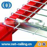 Inverted U Channel Metal Mesh Wire Deck Railing