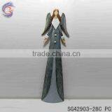 Large Angel Statues With Rusty Metal Guardian Angel Statue thumbnail-6