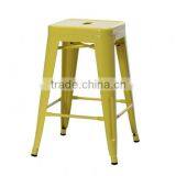 MCH-1505 Industrial Bar Stools 65cm Height Green Metal Stool thumbnail-2