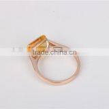 New Design Ladies Lucky Stone Finger Rose Gold Ring 2016 thumbnail-3