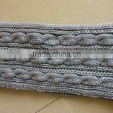 2014 Winter Fashion Newest High Quality Iceland Yarn Twisted Knitted Circle Loop Scarf thumbnail-1