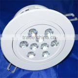 CE,RoHS Energy Saving 143X75mm 9w Crystal Led Ceiling Lamp