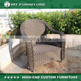 luxury black rattan wicker chair