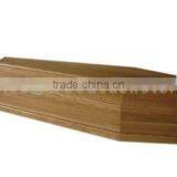 EC009 funeral product wood veneer coffin