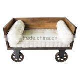 VINTAGE INDUSTRIAL SOFA , UNIQUE INDUSTRIAL SOFA , INDIA BEST SOFA