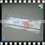 New Design Clear Acrylic Serving Trays With Priting Pattern for Sale thumbnail-5