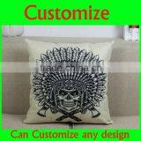 China factory wholesale custom sublimation printing outdoor waterproof chair cushion and custom printing cushion covers