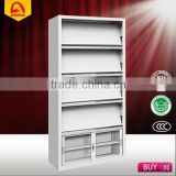 Supermarket use commercial floor magazine rack with CE certificate