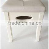 MDF Leather Chair Footstool Home Furniture Ottoman