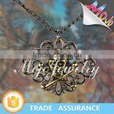 Punk Style Zinc Alloy Huge Head Skeleton Pendant Necklace thumbnail-2