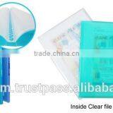 PP Clear File - 10/20/40 Pockets - Many Colors thumbnail-1