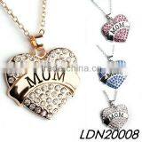 Mom Crystal Fashion Pendant Necklace Mom Gift Necklace Supplier's Choice thumbnail-1