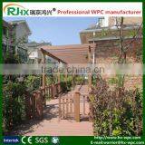Wood Plastic Composite for Outdoor Garden Pergola/indoor Balcony Pergola