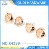 2016 Rose Gold Metal Badge Bag Hardware Painting Logo Plate for Leather Metal Logo Label thumbnail-1