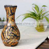 Handmade Mosaic Glass Vase,Colored Vase Handmake
