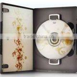 OEM DVD Replication Packed by Single Black DVD Case With Book Clip High Quality