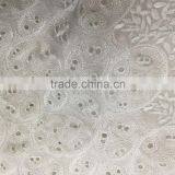 High Quality Organza Lace With Stone Organza Lace Fabric Wedding Dress thumbnail-6