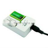 HOT SALE!!! Soshine 9V Li-ion Ni-MH NI-CD Battery Charger With 650mAh Lithium-ion Rechargeable 9 Volt Batteries thumbnail-4