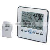 RF Digital Clock With Calendar and Weather Station 6808E thumbnail-1