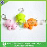 Souvenir Flashlight Sound Rubber Keychain Turtle thumbnail-3