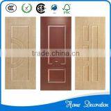 3.0mm Decorative Interior HDF Melamine Door Skin /Natural Ash HDF Veneer Door Skin/teak Veneer HDF Door Skin thumbnail-1