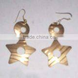 Fashion Earring , Brass Earring, Handmade Earing thumbnail-1