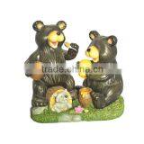 Animated Sitting Father Baby Bear Indoor Decoration thumbnail-5