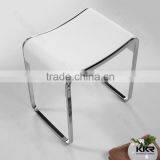 Solid Surface Stone Bathroom Vanity Stool thumbnail-4