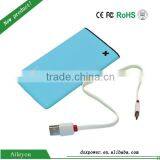 Superslim Rubber Painting Two Output 6000mAh PowerBank thumbnail-5