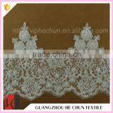 HC-1910-1 Hechun Factory New Product Indian Embroidered Crochet Stretch Lace Trim thumbnail-2