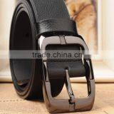 2016 Hot Mens Designer Belts for Men Brand Leather Belt Pin Buckle Black Business Trouser Strap Pants Band Ceinture thumbnail-1