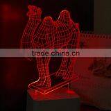 697-Camel 3d Shaping Lamp Art Decor Desk Light Led Night Light Led Energetic Saving Lamp thumbnail-4