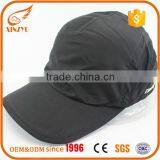 China Factory Wholesale Promo Cap Polyester Black Vintage Sports Cap thumbnail-1