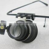 High Quality Optical Lens 2 LED Glasses Magnifier Wholesale for Repairing ,working,reading thumbnail-2