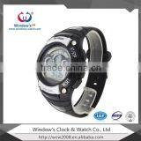 Black Watch Multifunction Digital Altimeter Silicone Watches