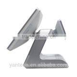 Silver Color 15inch Supermarket All in One Touch Screen POS System With Aluminum Alloy Casing thumbnail-3