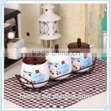 Ceramic Cookware Sets in Spices Canister Set Design for Salt and Pepper and Sugar thumbnail-5