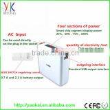 2016 Full Aluminium Housing 2A Output 20000mah mi Power Bank With CE FCC RoHS