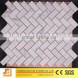 China White Mosaic Marble tiles for sale with best price